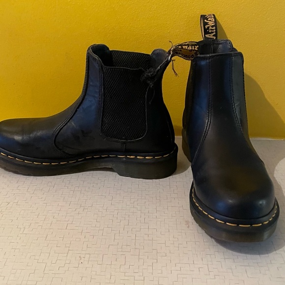 Dr. Martens Black Leather Chelsea Boots - Picture 2 of 6
